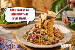Cách làm mì ăn liền kiểu Thái (Yum Mama). Công thức sốt và topping “gây nghiện”