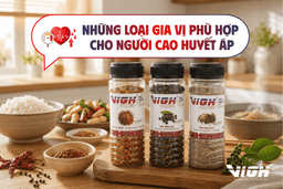  Giảm lượng muối khi nấu ăn: Những loại gia vị phù hợp cho người cao huyết áp