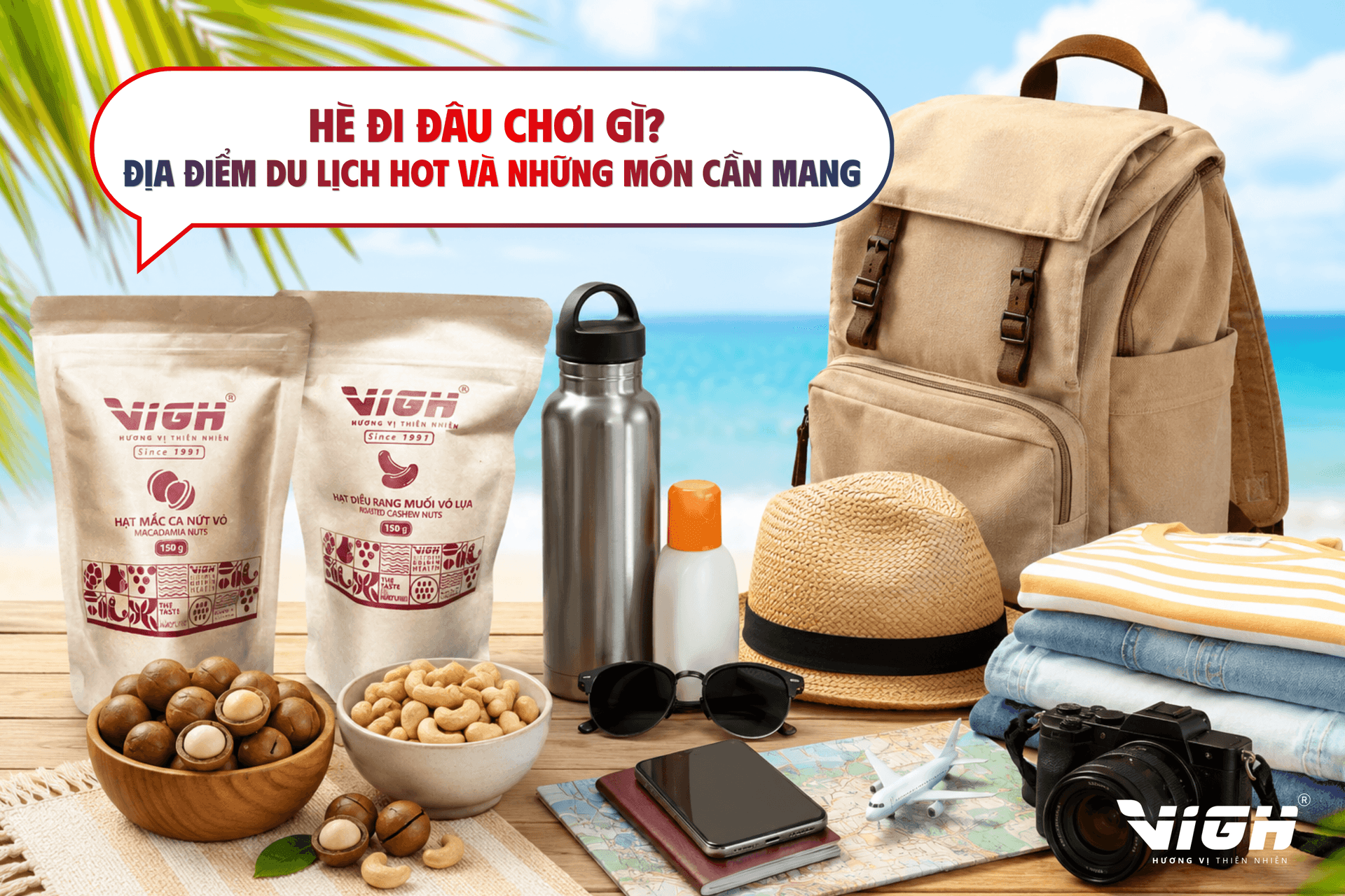Hè đi đâu chơi gì? Gợi ý địa điểm du lịch hot và những món nên mang theo