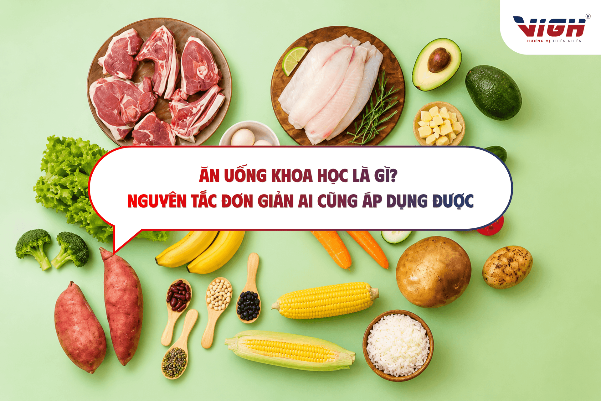 Ăn uống khoa học là gì? nguyên tắc đơn giản ai cũng áp dụng được