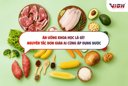 Ăn uống khoa học là gì? nguyên tắc đơn giản ai cũng áp dụng được